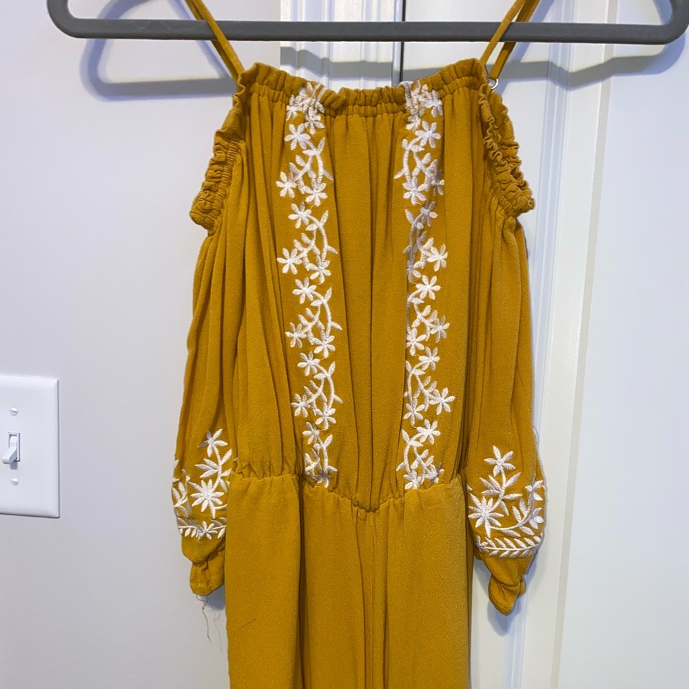 Yellow romper